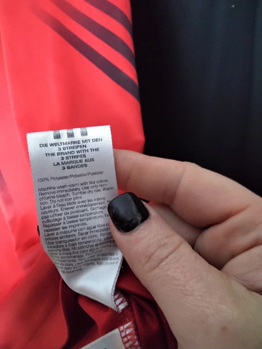 adidas Red Sleeveless Cardinals Jersey with Black Stripes